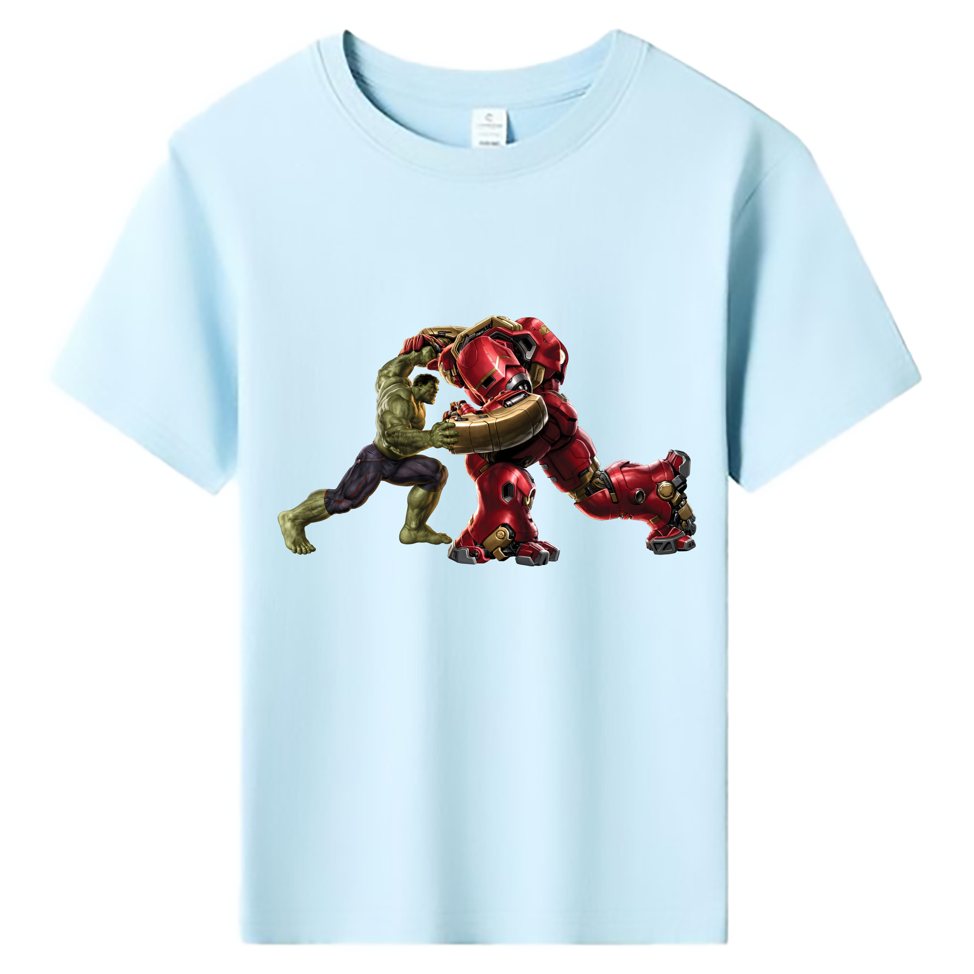 （画像用） アベンジャーズ The Avengers 綿100％キッズTシャツ（フロントプリント）